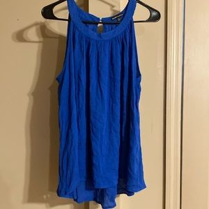 Women’s blue tank top